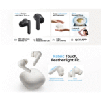 Tai Nghe Không Dây TWS QCY Buds (Bluetooth v5.3, 7H, IPX4, Al Noise Reduction for Call, 10mm Dynamic Driver, 0.06s Low Latency, 9 Tuned Preset EQs) - Ảnh 4