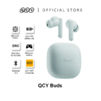 Tai Nghe Không Dây TWS QCY Buds (Bluetooth v5.3, 7H, IPX4, Al Noise Reduction for Call, 10mm Dynamic Driver, 0.06s Low Latency, 9 Tuned Preset EQs) - Ảnh 2