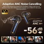 Tai Nghe Không Dây TWS QCY MeloBuds N60 (Bluetooth v6.0, 9H, Hi-Res Audio, LDAC, Adaptive ANC, Multi-Point Connection, IPX5, oaxial Dual-Dynamic Drivers, Google Fast Pair) - Ảnh 5