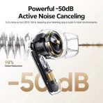 Tai nghe Không Dây TWS QCY MeloBuds N20 (Bluetooth v6.0, 10H, -50dB ANC-Hybrid, Support APP, IPX4, 6-Mic Clarity-AI beamforming calls) - Ảnh 2