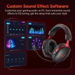 Tai Nghe Chụp Tai Có Dây USB QCY VN200 Pro (2.2m, 7.1 Surround Sound, 40mm dynamic driver, Custom Audio Software) - Ảnh 4