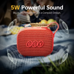 Loa Bluetooth Di Động QCY SP3 5W (Bluetooth v6.0, 16H, IPX5, TWS, with Carry Strap) - Ảnh 2