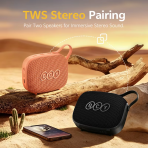 Loa Bluetooth Di Động QCY SP3 5W (Bluetooth v6.0, 16H, IPX5, TWS, with Carry Strap) - Ảnh 3