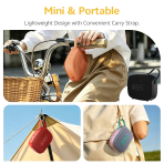 Loa Bluetooth Di Động QCY SP3 5W (Bluetooth v6.0, 16H, IPX5, TWS, with Carry Strap) - Ảnh 4