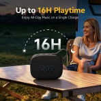 Loa Bluetooth Di Động QCY SP3 5W (Bluetooth v6.0, 16H, IPX5, TWS, with Carry Strap) - Ảnh 6